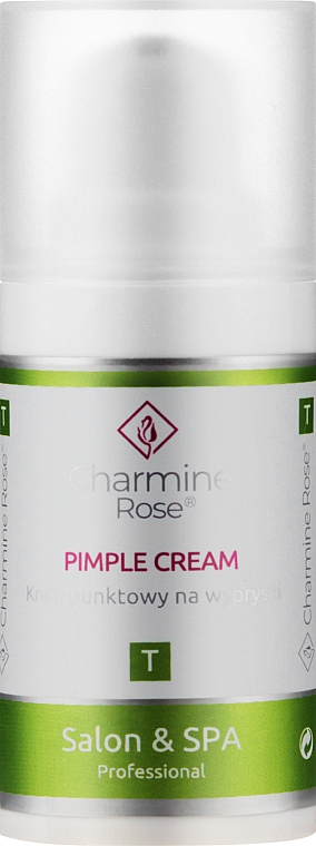 Krem punktowy na wypryski - Charmine Rose Pimple Cream — Zdjęcie N1