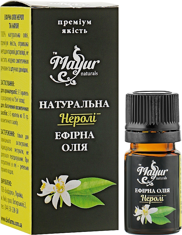 Naturalny olejek eteryczny z neroli - Mayur