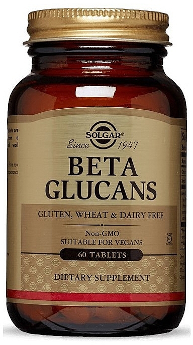 Suplement diety Beta-glukan - Solgar Beta Glucans — Zdjęcie N1