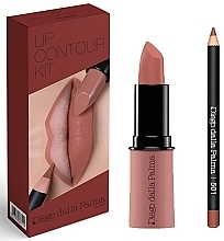 Kup Zestaw - Diego Dalla Palma Lip Contour Kit 501 (lipstick/4g + lip/pencil/1.1g)