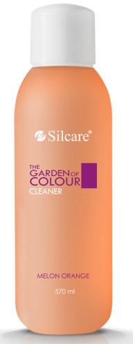 Odtłuszczacz do paznokci - Silcare The Garden of Colour Cleaner Melon Orange — Zdjęcie N4