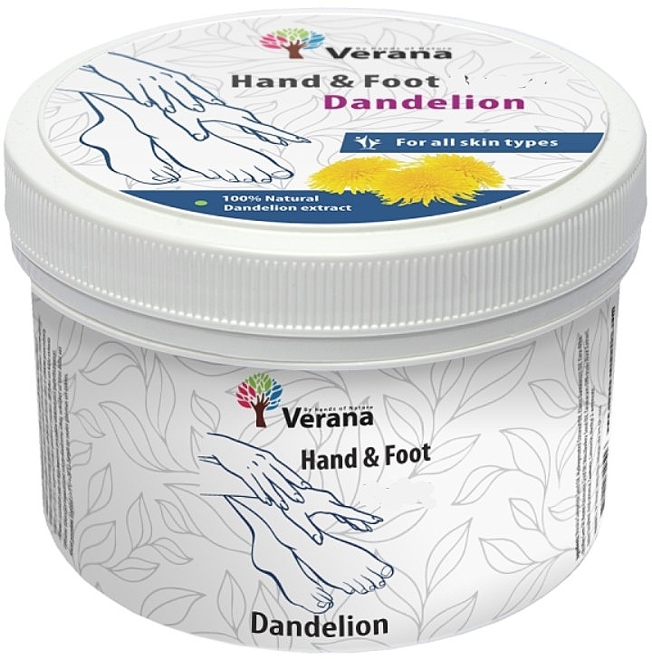 Peeling do dłoni i stóp Dandelion - Verana Hand & Foot Scrub Dandelion — Zdjęcie N1