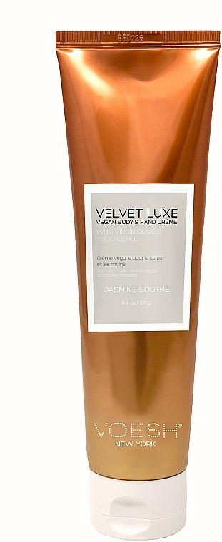 Zmiękczający krem ​​do ciała i rąk z jaśminem - Voesh Velvet Luxe Jasmine Soothe Vegan Body&Hand Creme — Zdjęcie N2
