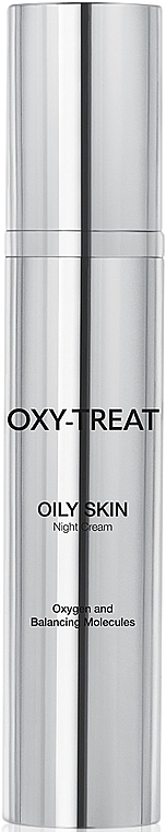 Krem na noc do skóry tłustej - Oxy-Treat Oily Skin Night Cream — Zdjęcie N1
