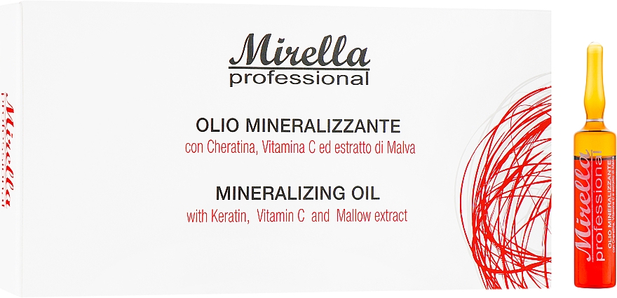 Mineralizowany olejek do włosów - Mirella — Zdjęcie N5