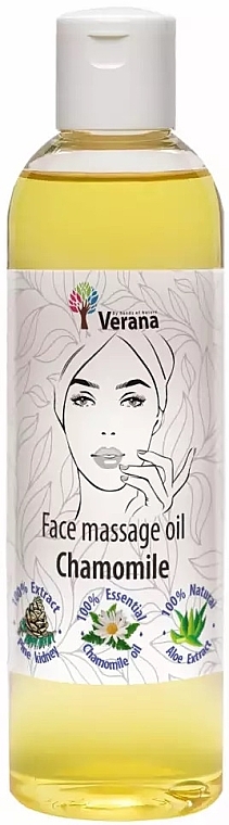 Olejek do masażu twarzy Rumianek - Verana Face Massage Oil Chamomile — Zdjęcie N2