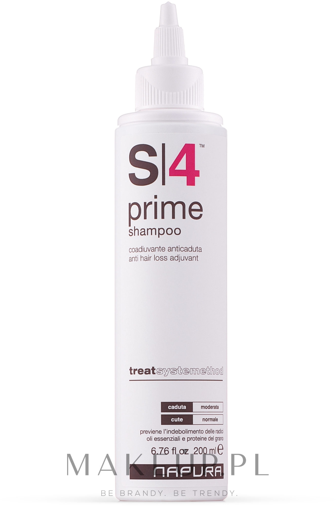Szampon zapobiegający wypadaniu włosów - Napura S4 Prime Shampoo — Zdjęcie 200 ml