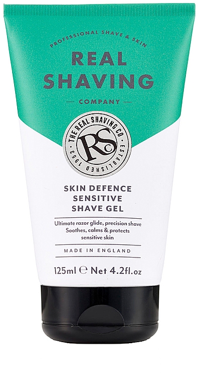 Żel do golenia dla wrażliwej skóry - The Real Shaving Co. Skin Defence Sensitive Shave Gel — Zdjęcie N1