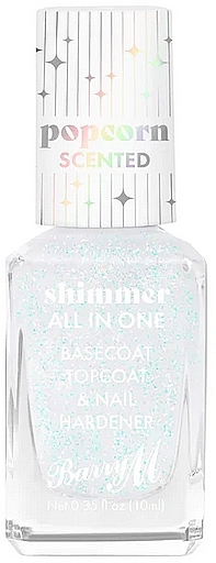 Błyszczący lakier do paznokci - Barry M Shimmer All In One Nail Paint — Zdjęcie N1