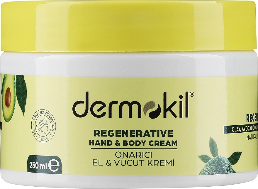 Krem do rąk i ciała z ekstraktem z awokado - Dermokil Hand & Body Cream Avocado Extract — Zdjęcie N3