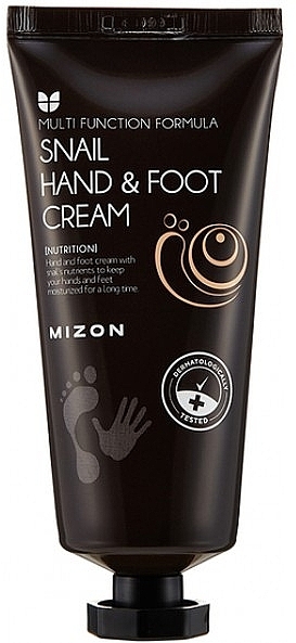 PRZECENA! Krem do rąk i stóp z mucyną ślimaka - Mizon Snail Hand And Foot Cream * — Zdjęcie N1
