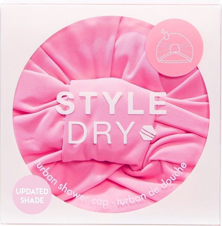 Czepek kąpielowy, różowy - Styledry Shower Cap Cotton Candy — Zdjęcie N2