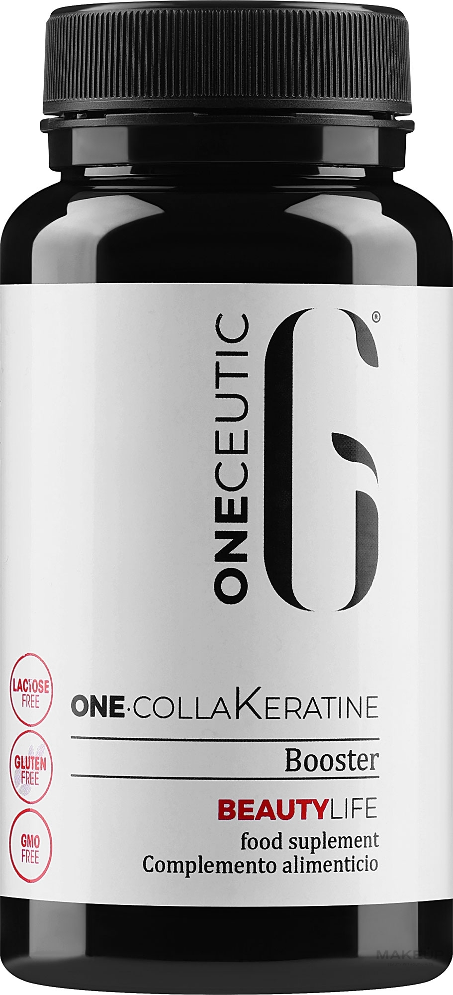 Suplement diety dla skóry i włosów - Oneceutic One Colla Keratine Booster Beauty Life Food Suplement — Zdjęcie 30 szt.