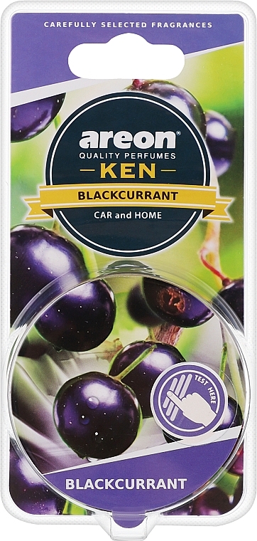 Odświeżacz powietrza w blistrze Blackcurrant - Areon Gel Ken Blister Blackcurrant — Zdjęcie N1