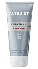 Filtr przeciwsłoneczny do ciała - Altruist Dermatologist Sunscreen SPF30 — Zdjęcie N1