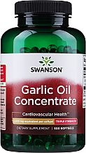 Kup Suplement diety Olej czosnkowy, 1500 mg - Swanson Garlic Oil