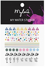 Kup Naklejki na paznokcie w geometryczne wzory - MylaQ My My Geometric Sticker