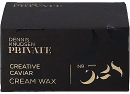 Wosk do włosów - Dennis Knudsen Private 528 Creative Caviar Cream Wax — Zdjęcie N3