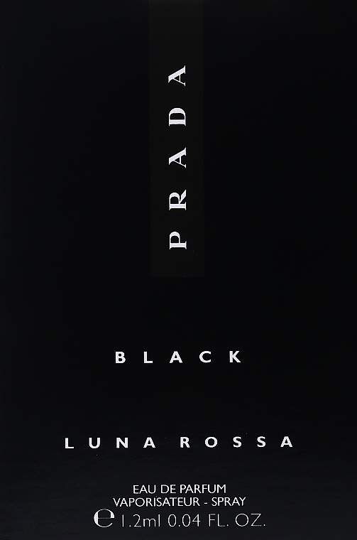 Prada Luna Rossa Black - Woda perfumowana (próbka) — Zdjęcie N1