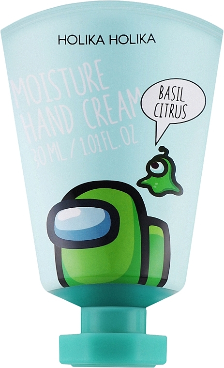 Nawilżający krem do rąk - Holika Holika Among Us Moisture Hand Cream Basil Citrus — Zdjęcie N1