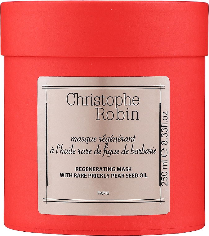 Regenerująca maska do włosów - Christophe Robin Regenerating Mask With Rare Prickly Pear Seed Oil — Zdjęcie N3