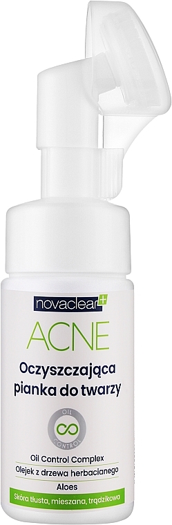 Oczyszczająca pianka do mycia twarzy - Novaclear Acne — Zdjęcie N1