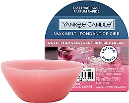 Wosk zapachowy - Yankee Candle Sweet Plum Sake Wax Melt — Zdjęcie N1