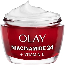 Nawilżający krem do twarzy na dzień - Olay Niacinamide 24 + Vitamin E Day Moisturizing Cream — Zdjęcie N1