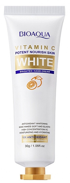Krem do rąk z witaminą C - Bioaqua Vitamin C Brightening Hand Cream — Zdjęcie N1