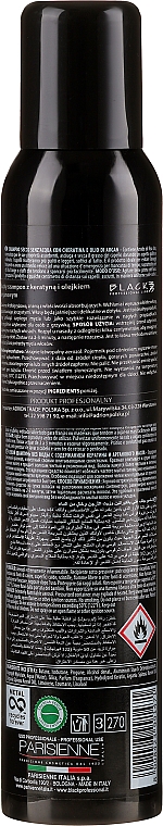 Suchy szampon z olejem arganowym i keratyną - Black Professional Line Argan Treatment Dry Shampoo — Zdjęcie N2