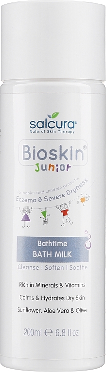 Mleczko do kąpieli niemowląt - Salcura Bioskin Junior Bath Milk  — Zdjęcie N1