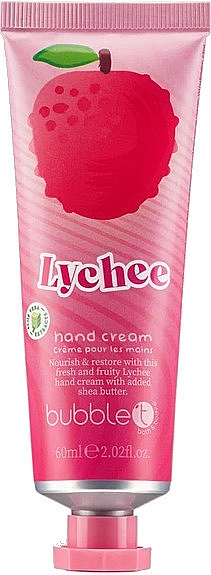 Odżywczy krem do rąk Liczi - Bubble T TasTea Edition Lychee Hand Cream — Zdjęcie N1