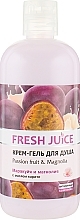 Kremowy żel pod prysznic Marakuja i magnolia - Fresh Juice Creamy Shower Gel Passion Fruit & Magnolia — Zdjęcie N3