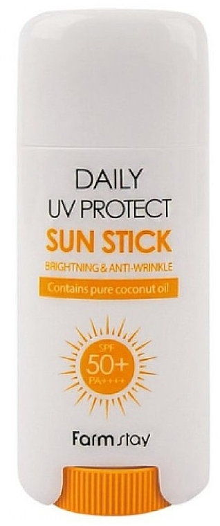Wodoodporny sztyft przeciwsłoneczny - FarmStay Daily UV Protect Sun Stick SPF50+PA++++