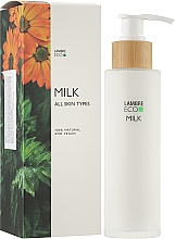 Naturalne mleczko do twarzy - Lambre Eco Milk All Skin Types — Zdjęcie N2