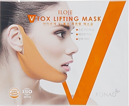 Kup Liftingująco-korygujący maska ​​na drugi podbródek	 - Konad Iloje V Tox Lifting Mask