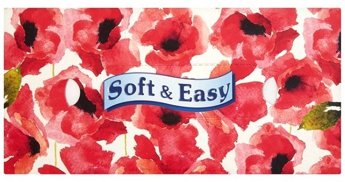 Chusteczki higieniczne - Soft & Easy Tissue Flowers — Zdjęcie N1