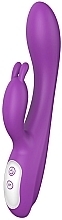 Wibrator z 9 trybami drgań - S-Hande Naughty Heating Rabbit Purple — Zdjęcie N1