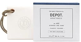 Mydło do ciała Classic Cologne - Depot Body Solutions № 602 Scented Bar Soap Classic Cologne — Zdjęcie N1
