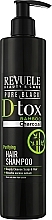 Kup Głęboko oczyszczający szampon do włosów - Revuele Pure Black Detox Purifying Shampoo