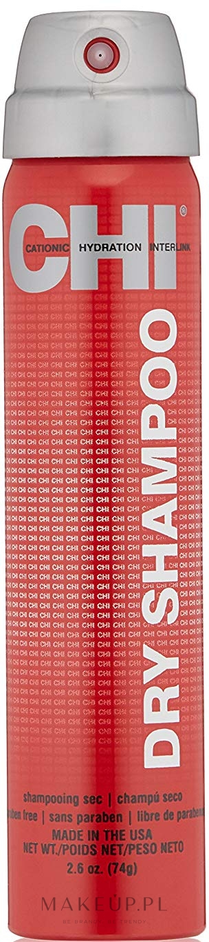 Suchy szampon z hydrolizowanym jedwabiem - CHI Dry Shampoo  — Zdjęcie 74 g