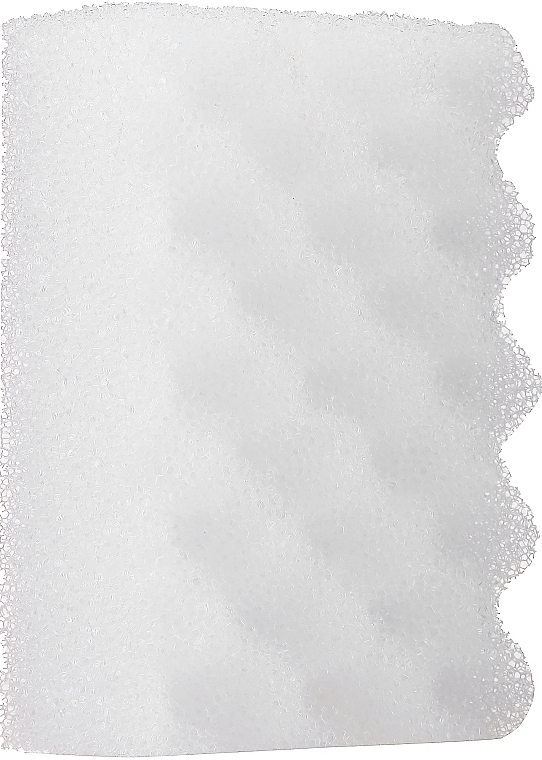 Antycellulitowa gąbka do masażu ciała, biała - Sanel Stop Cellulit — Zdjęcie N1
