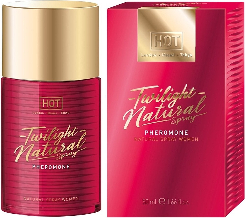 Feromony w sprayu o neutralnym zapachu dla kobiet - Hot Twilight Pheromone Natural Spray Women — Zdjęcie N1
