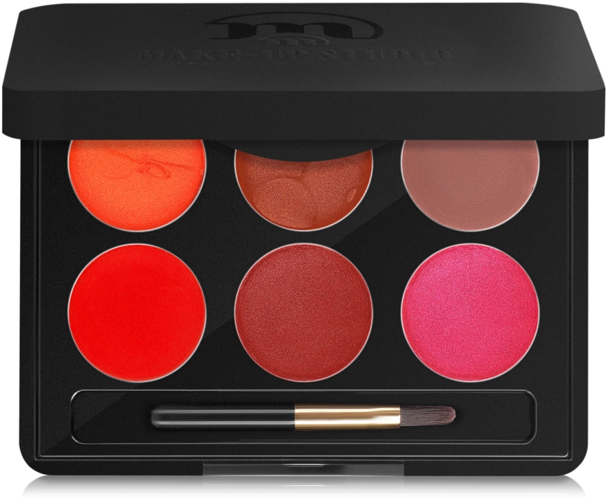 Paletka szminek do ust (6 kolorów) - Make-Up Studio Lipcolour Box — Zdjęcie N1