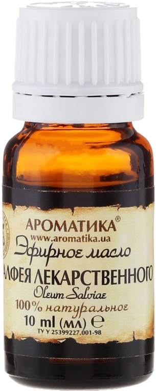 100% naturalny olejek eteryczny Szałwia - Aromatika — Zdjęcie N2