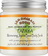 Kup Peeling do ciała z granulkami jojoba Papaja - Lemongrass House Papaya Body Scrub