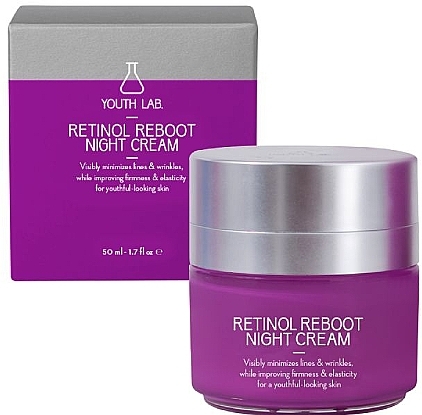 Krem na noc z retinolem do twarzy - Youth Lab. Retinol Reboot Night Cream — Zdjęcie N1
