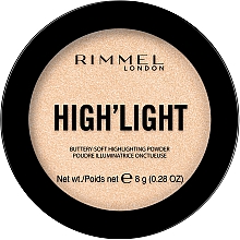 Trwały rozświetlacz do twarzy - Rimmel High'Light — Zdjęcie N1