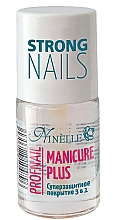 Super ochronny lakier do paznokci 3 w 1 - Ninelle Manicure Plus Profnail — Zdjęcie N1