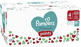 Pieluchomajtki Harmonie Pants, rozmiar 4, 9-15 kg, 168 sztuk - Pampers  — Zdjęcie N2